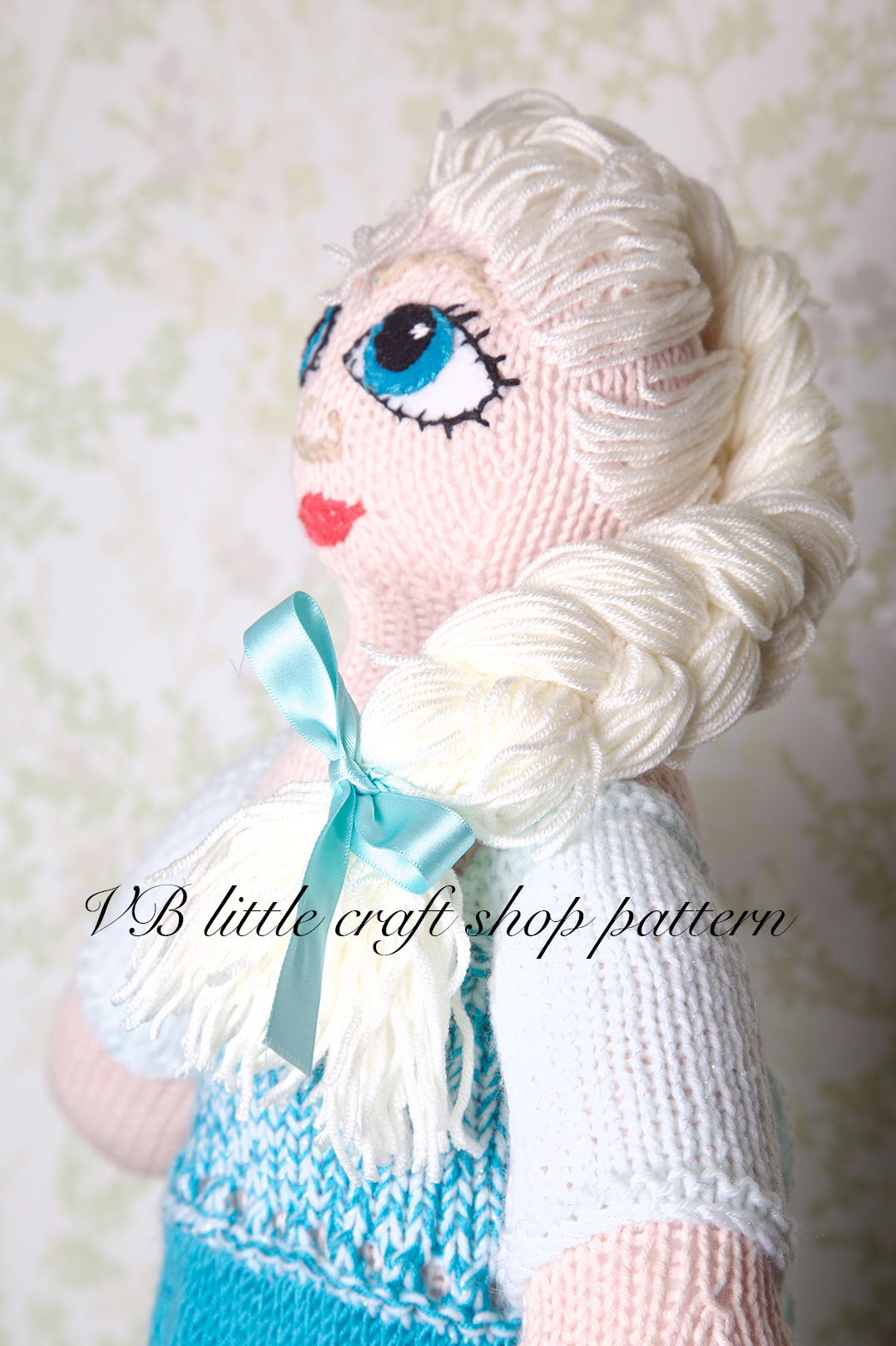 Frozen Elsa Doll Knitting Pattern